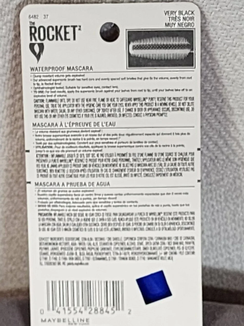 Maybelline New York The Rocket Volum'Express .3fl oz. Waterproof Mascara #411